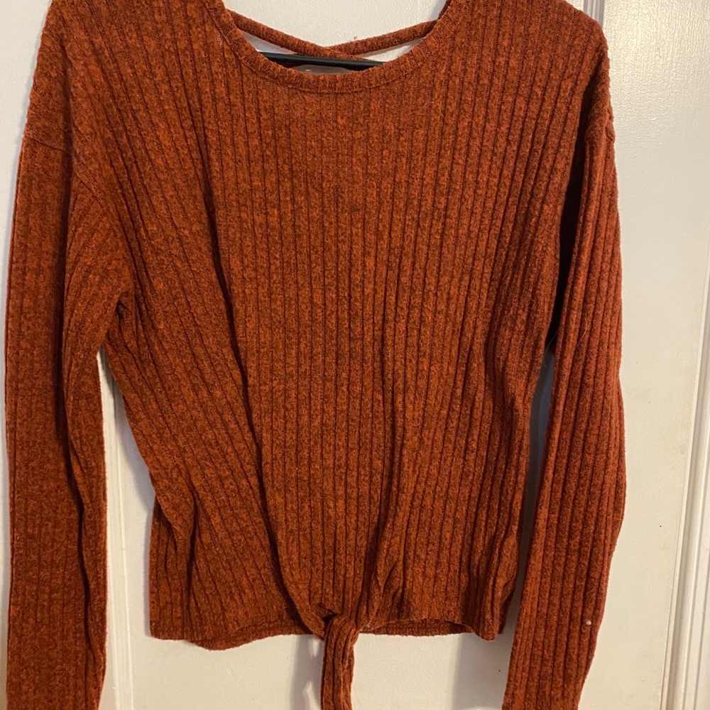 Burnt Orange Sweater